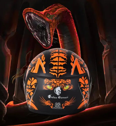 Fire Dragon Inferno Motorcycle Helmet – Limited Edition Full-Face Protection