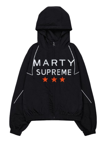 Viral Marty Supreme jacket black